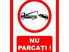 Placuta de interzicere nu parcati